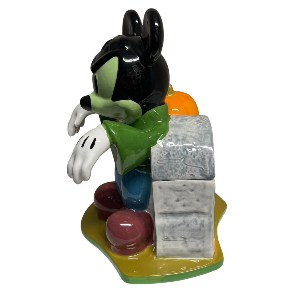 Disney Mickey Mouse Halloween Cookie Jar Canister Frankenstein - Picture 3 of 7